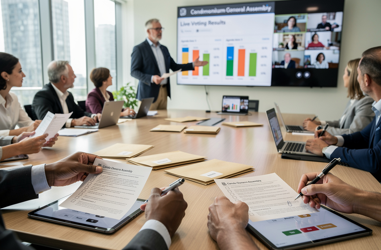  La majorité en copropriété lors de l’assemblée générale repose sur un cadre légal précis. Savoir distinguer majorité simple, absolue, double ou unanimité permet d’éviter les blocages, de défendre ses intérêts et d’assurer une gestion harmonieuse de l’immeuble tout en respectant les droits de chacun. 