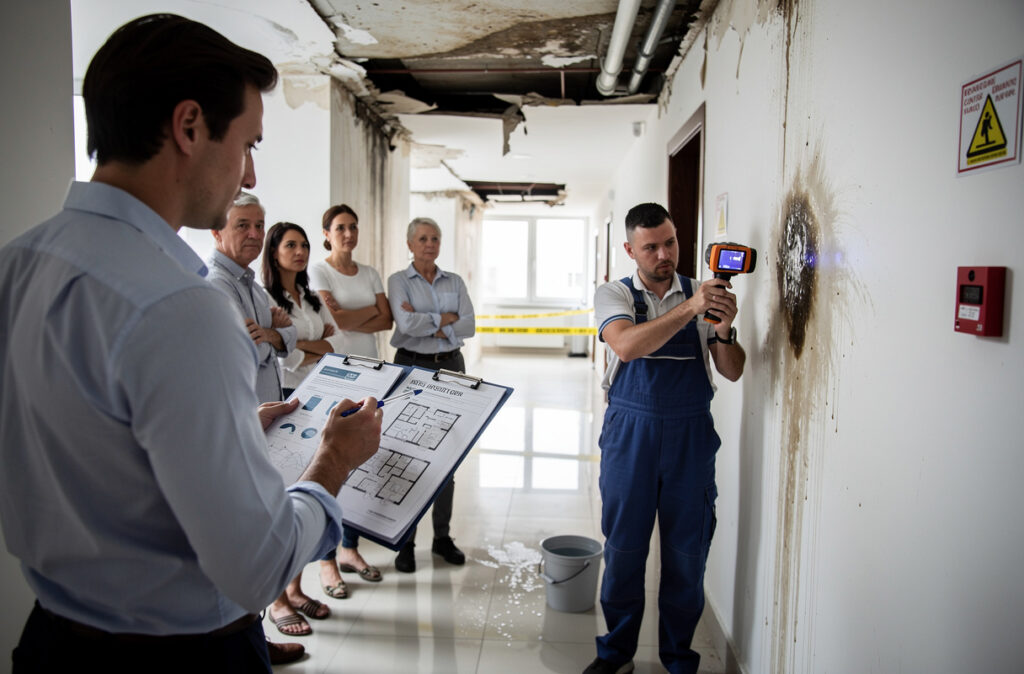 La détection de fuite en copropriété suscite souvent des interrogations sur la responsabilité de lancer l’enquête. Les mots-clés “détection de fuite”, “copropriété” et “responsable” sont ici essentiels, car ils permettent d’illustrer le rôle central du syndic dans l’organisation et la coordination du diagnostic dès la découverte d’un sinistre.