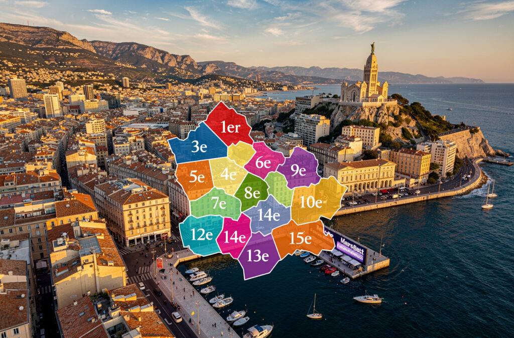 Marseille est divisée en 16 arrondissements municipaux, une organisation administrative mise en place en 1946 pour répondre à la croissance rapide de la ville. Chaque arrondissement a ses spécificités et permet une gestion locale efficace, rapprochant les décisions des citoyens et valorisant les identités propres à chaque secteur. Cette division est essentielle pour comprendre le fonctionnement de la métropole méditerranéenne.