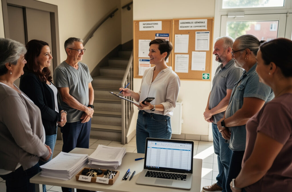 Le syndic bénévole assure une gestion efficace de votre copropriété en combinant proximité et économies substantielles. Grâce à son rôle clé dans les petites structures, il optimise les frais tout en garantissant une réactivité immédiate face aux urgences, renforçant la confiance entre copropriétaires et facilitant la prise de décisions. Cette gestion simplifiée valorise chaque euro investi dans l’entretien de l’immeuble.