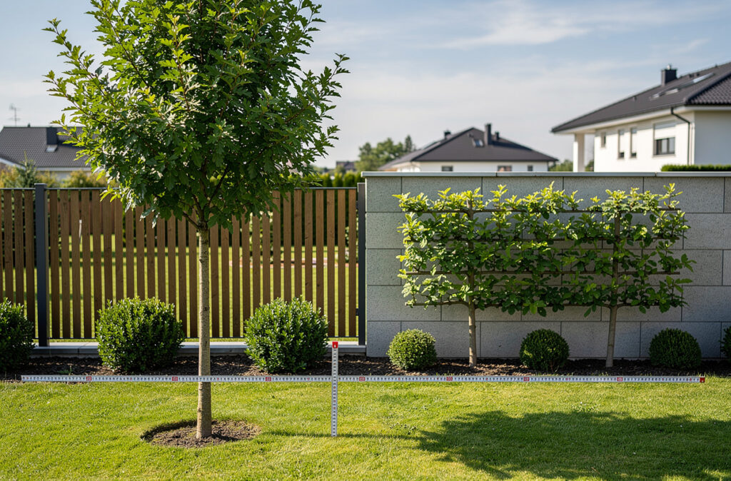 Les règles de distance pour les plantations entre propriétés imposent un minimum de deux mètres pour les arbres dépassant cette hauteur, et cinquante centimètres pour les végétaux plus petits, garantissant ainsi un équilibre légal entre voisins. La hauteur des plantations, mesurée depuis le niveau du terrain, doit être scrupuleusement respectée pour éviter tout litige lié à l’empiètement ou à l’ombre portée.